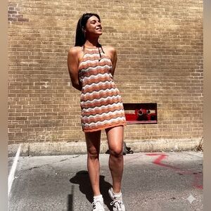 ✨3x$30✨Streetwear Society Halter Neck Missoni Dress